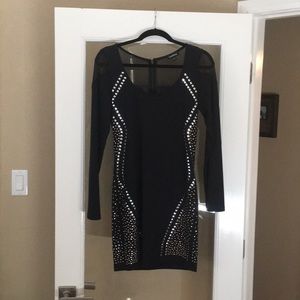 NEW!  Sexy black dress by Bebe